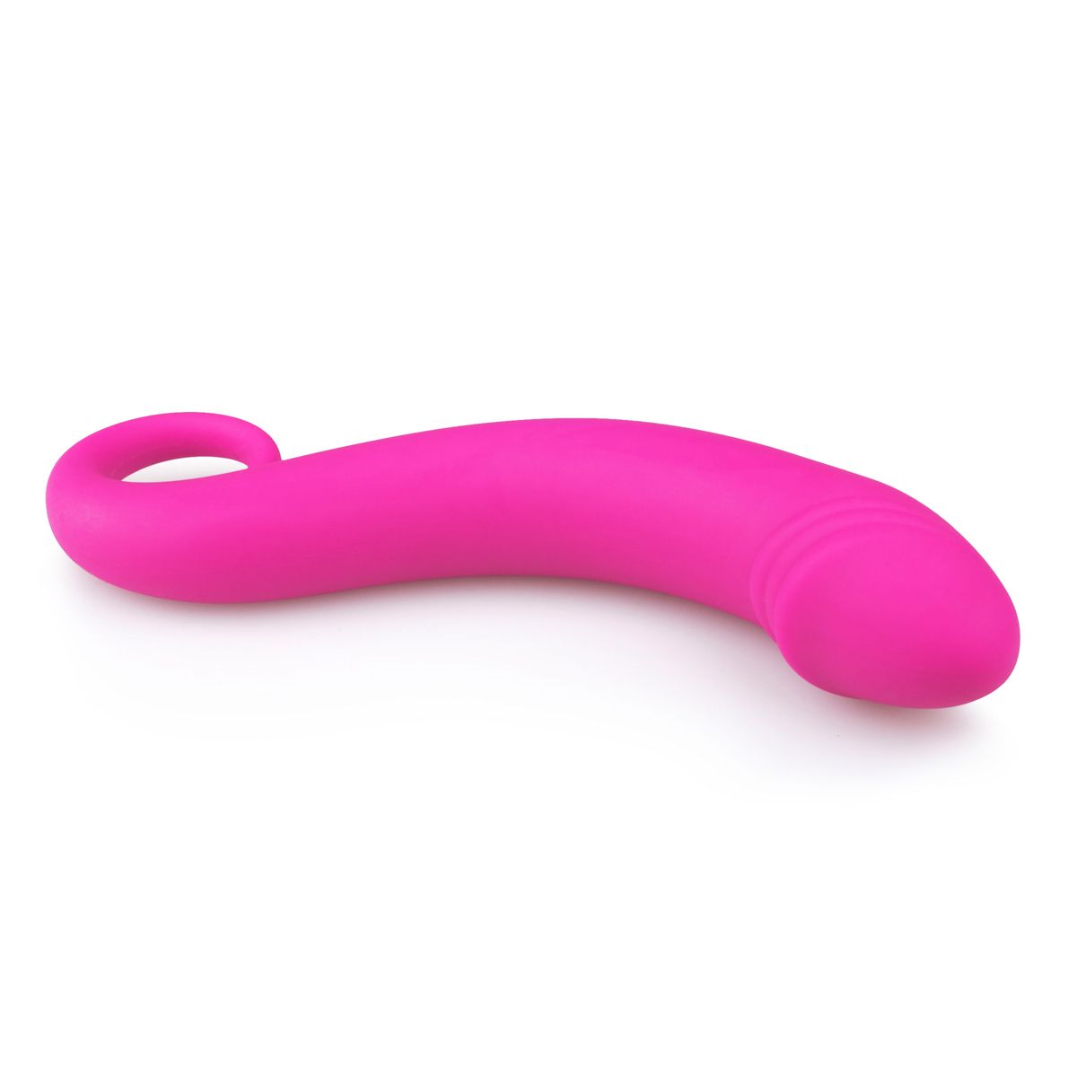 Anal Prostata-Dildo aus Silikon – Rosa