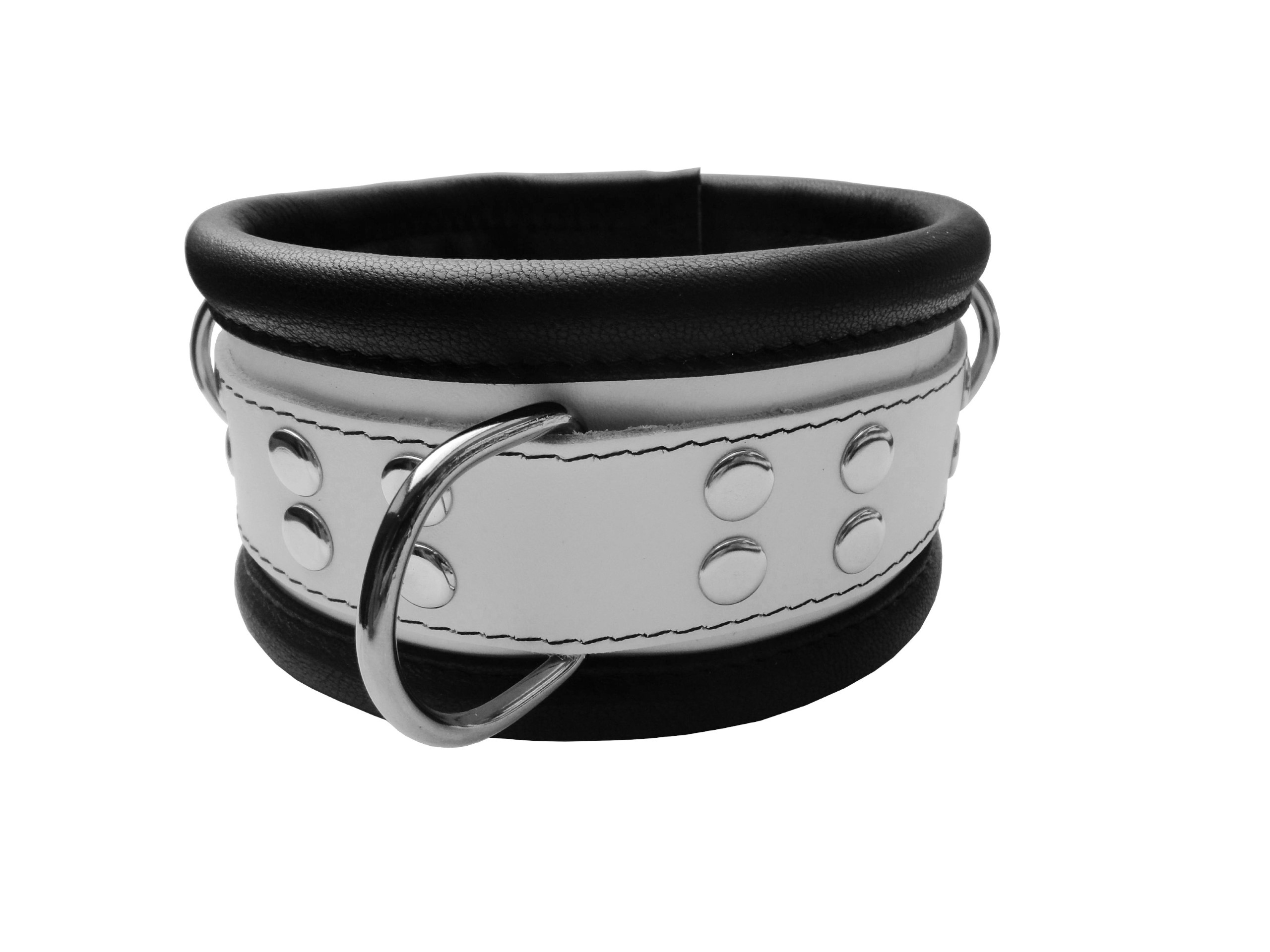 High Quality - Halsfessel WeissSlave